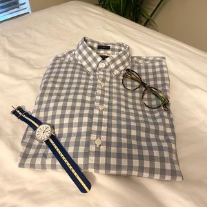 JCrew Oxford Shirt Checkered
